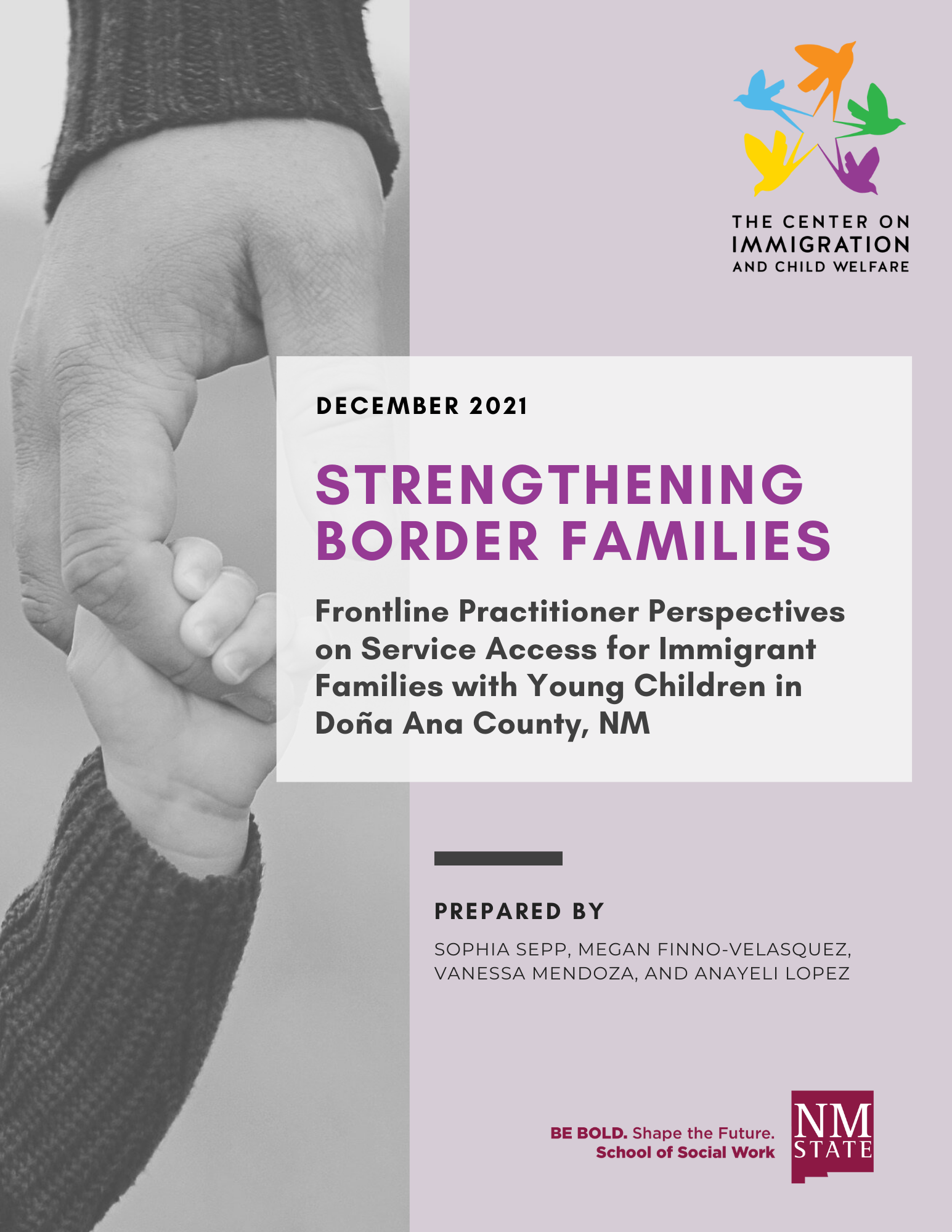 Strengthening Border Families Frontline Practitioner Perspectives on Service Access for Immigrant Families with Young Children
